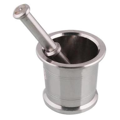 Steel Round Shape Aluminium Khalbatta For Kitchen Use