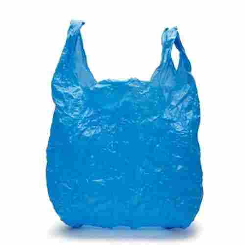 2 Kilograms Blue Plain Polyethylene Bags For Grocery Shopping Use