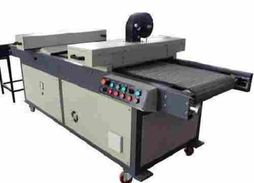 850 Watt Plc Control Semi Automatic Mild Steel Uv Curing Machine 