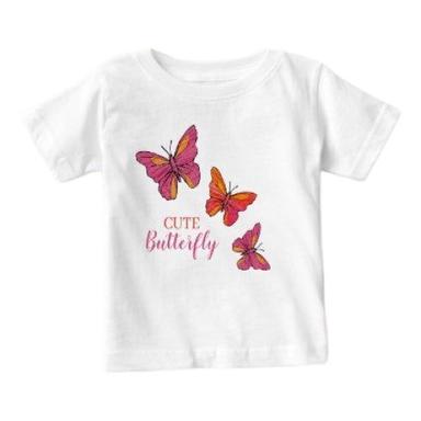 Girl'S Printed Round Neck Short Sleeves Casual Wear 100 Percent Cotton T Shirt Age Group: 6 To 12 Years