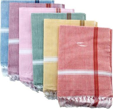 100% Cotton Rectangular Shape Handloom Towel For Kitchen And Bathroom Use