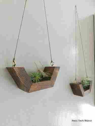 Round Wall Hanging Planter For Home Decoration, Set Of 2 Piece