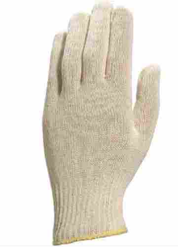 Comfortable Fit Washable Reusable Plain Cotton Full Finger Hand Gloves For Winter