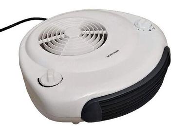 Cool Touch Body White Fan Heater With 2 Heating Adjustable Thermostat