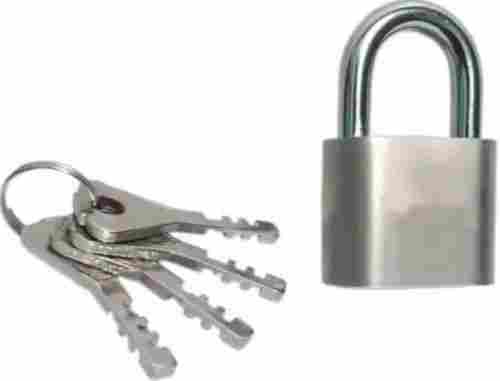 Corrosion Resistance Polished Stainless Steel Safety Padlock With 4 Keys