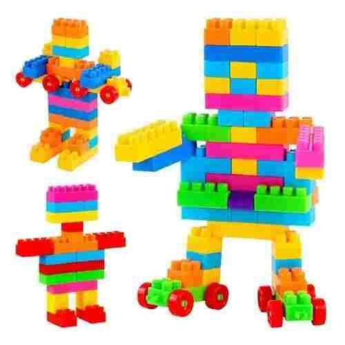 Multi Color Plastic Diy Educational Building Blocks For Kids Use