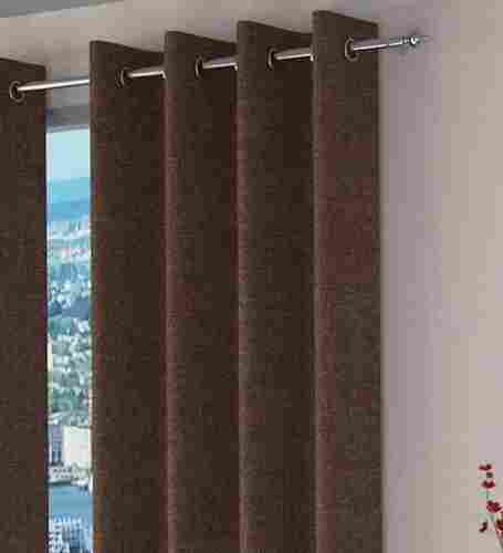 3 To 4 Feet Height Plain Cotton Window Curtain For Home