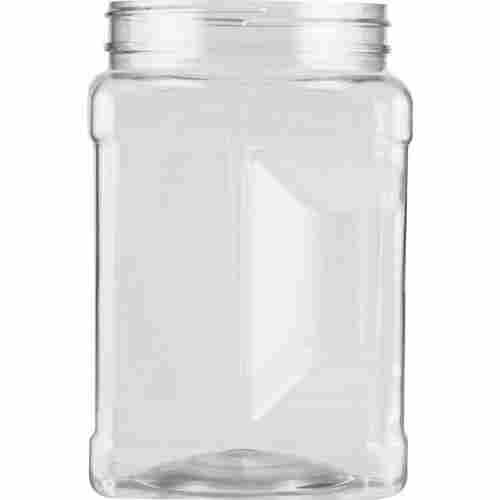 Freezer Safe Transparent Round Plastic Jar For Water Storage