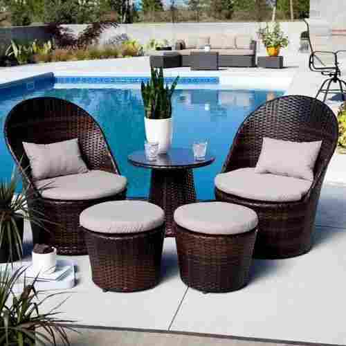 Brown Wooden Designer Sofa Set For Outdoor Garden Use