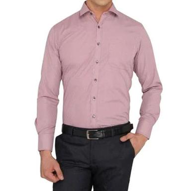 Mens Formal Wear Full Sleeve Plain Cotton Shirt