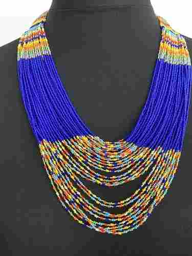 Available In Various Colors Bead Necklace For Party And Daily Wear