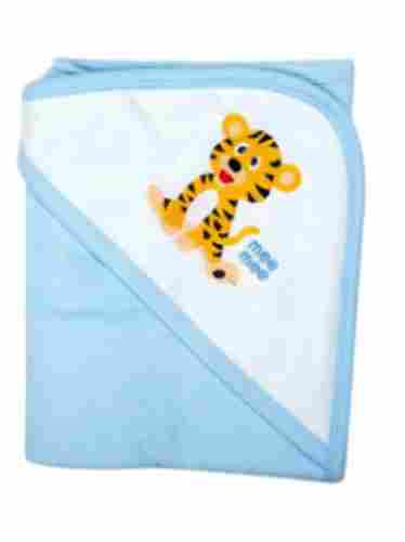 3 X 2 Foot 180 Gsm Printed Soft Cotton Hooded Towel For Baby 