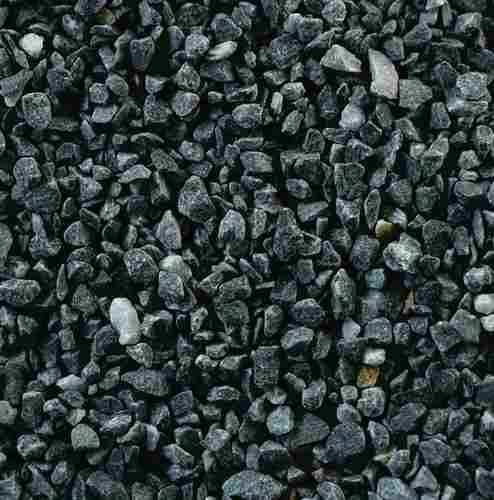 4mm Thick Bush Hammered Black Basalt Stone Chips
