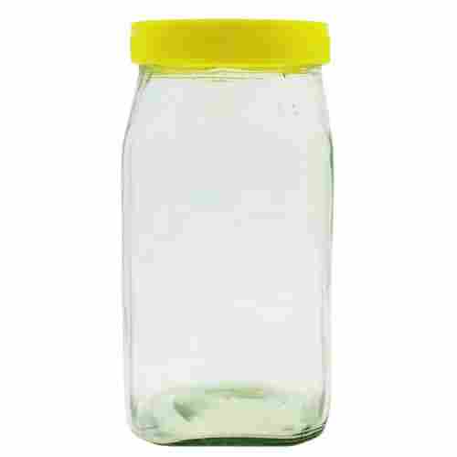 12.5 X 6.5 Inch Lightweight Round Transparent Borosilicate Glass Jar For Storing And Packing
