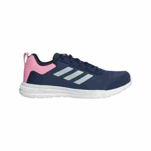 PVC Sole Lace Closure Comfortable And Stylish Canvas Running Shoes For Ladies 