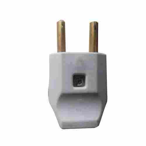 2 Pin Polycarbonate Plug Tops For Electrical Fitting Use