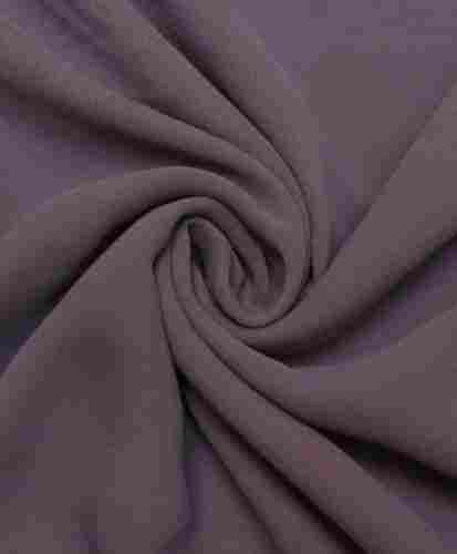 80 Gram Per Cubic Meter Shrink-Resistant Hand Washable Plain Georgette Fabric