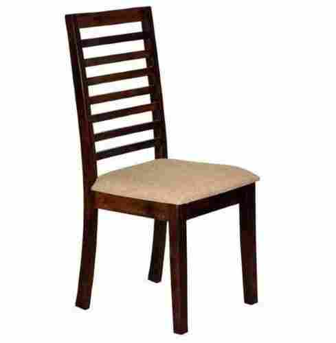 Machine Made Durable Polished Solid Wood Dining Chair