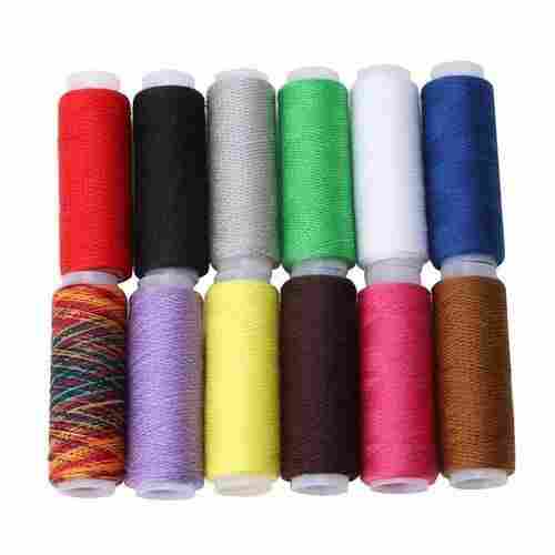 2 Ply Multi Colored Poly Sewing Spun Polyester Thread