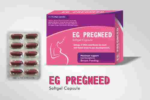 Eg Pregneed Softgel Capsule, 3 X 10 Softgel Capsules