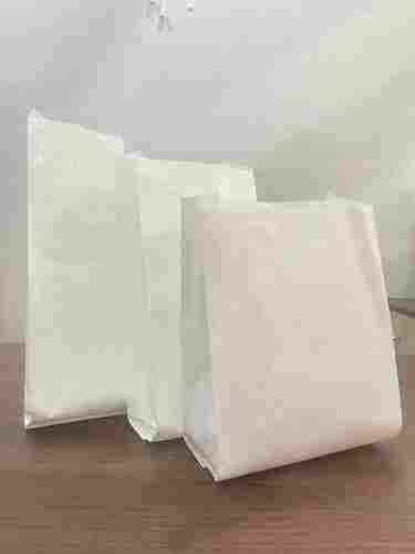 50 Gsm Rectangular Plain White Bleach Paper Pouch