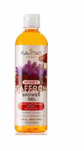 500 Ml Cleanses And Lightens Honey Saffron Shower Gel For All Skin Types