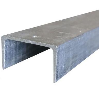 Silver 6 Meter Length Polished Iron Channel For Constructional Purpose