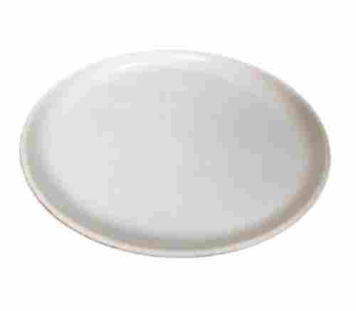 Plain White Color 11 Inch Round Plastic Plates