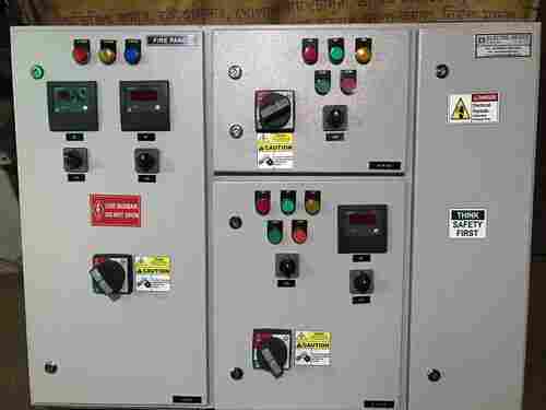 Powder Coated Mild Steel Body Three Phase Electric Fire Alarm Control Panel