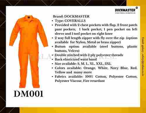 Dockmaster Coverall - DM001