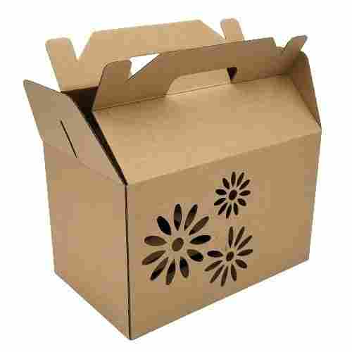 Rectangular Matte Laminated Printed Corrugated Carton Box For Gift Packaging