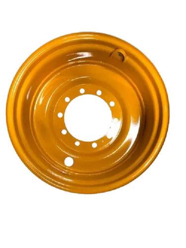 Yellow 6.25 Gram 15X28 Inches Color Coated Round Steel Tractor Wheel Rim 