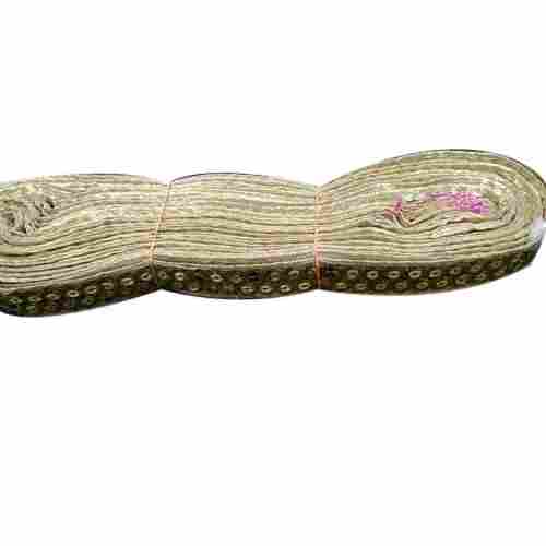 Soft Lightweight One-Sided Embroidered Pattern Silk Ribbons Gota Laces