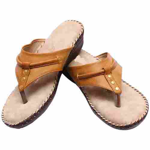 Cost Effective Medium Heel Fancy Leather Rubber Designer Sandals For Ladies