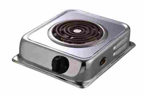 2000 Watt 220 Voltage Chrome Finish Stainless Steel Body Table Top Electric Stove