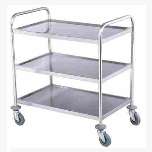 25 Kg 36 X24x34 Inch Stainless Steel Food Trolley