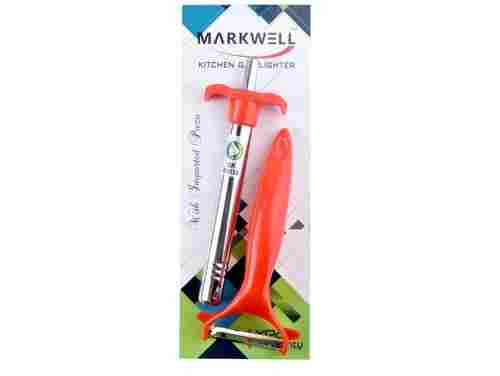Markwell Pigeon Gas Lighter with Mango Peeler