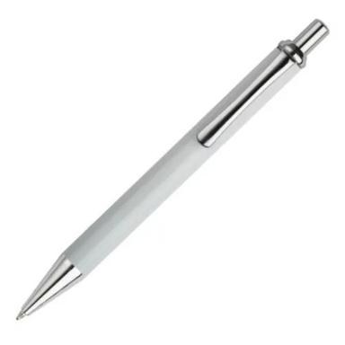 Silver Rust Proof Plain Round Stainless Steel Promotional Pen For Writing 
