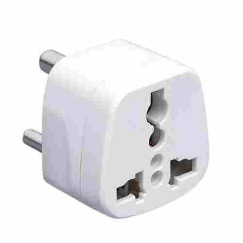 4 MM Thick 24 Ampere 50 Gram Polycarbonate Body Three Pin Electric Socket