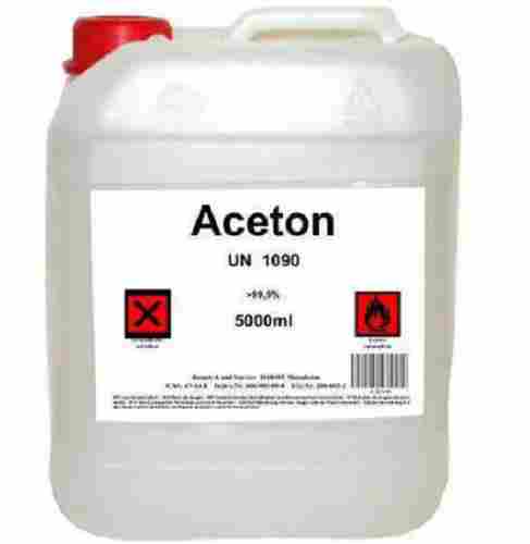 5 Liter Pungent Smell And Odorless Taste Liquid Acetone Solvent With 1 Year Shelf Life 