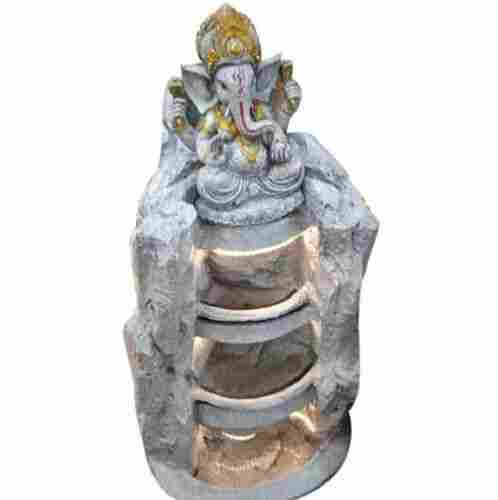 60 Inches Tall Pvc Nozzle And Fiber 3 Step Ganesh Indoor Water Fountains For Decoration