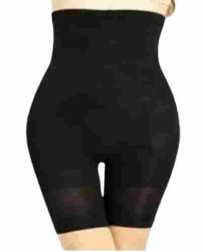 Plain Dyed Stretchable Spandex High Waist Body Shaper For Ladies
