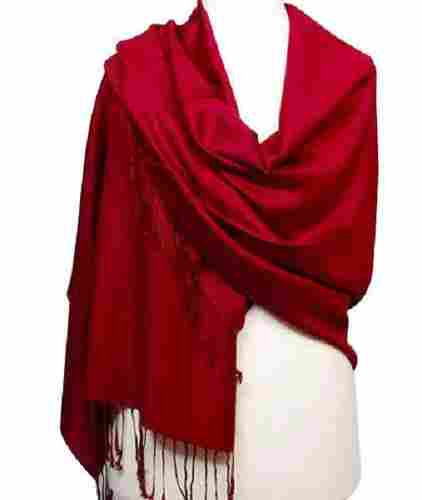 2 Meter 500 Gram Daily Wear Pashmina Silk Shawls For Ladies