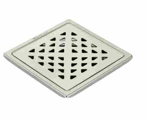 5 X 5 Inch Durable Square Glossy Stainless Steel Floor Drain