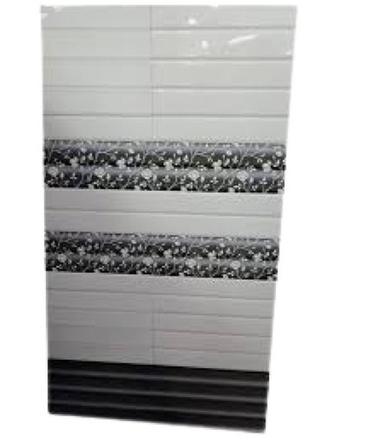 Rectangle 6 X 4 Feet Polished Surface Designer Ceramic Bathroom Wall Tiles 