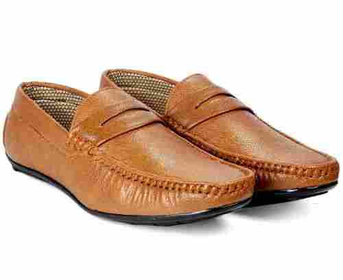 Casual Wear Lightweight Roper Toe Rexine And Pu Slip-On Loafer Shoes For Men