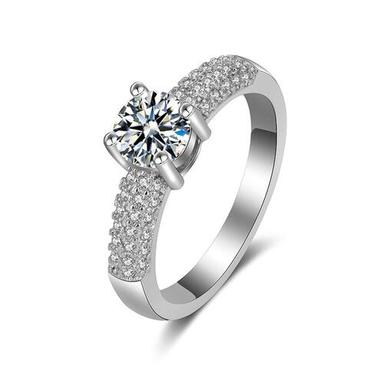 Ladies Diamond Studded Rings For Daily And Gift Purpose Application: Construction