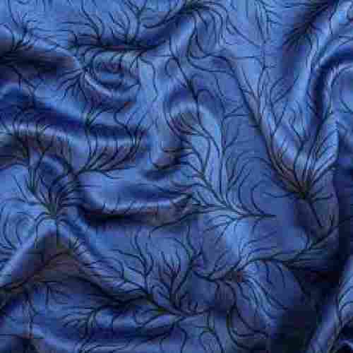 Soft Bright Shine Light Weight Printed Polyester Fabrics For Garments 