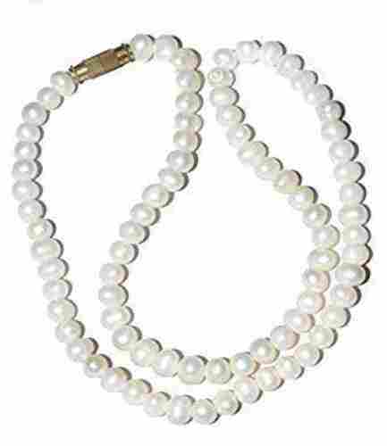 White Pearl Mala For Daily And Festival Wear