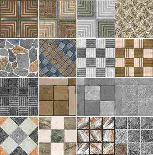 Anti Slip Square Shape Multi Color Tiles For Floor Use